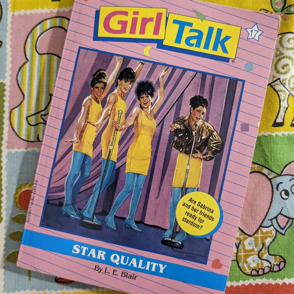 Vintage Girl Talk Book | Star Quality